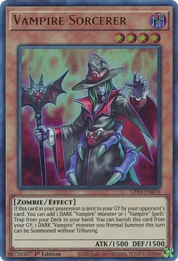 Vampire Sorcerer (GFP2-EN070), Ghosts From the Past: The 2nd Haunting — Yu-Gi-Oh! card price