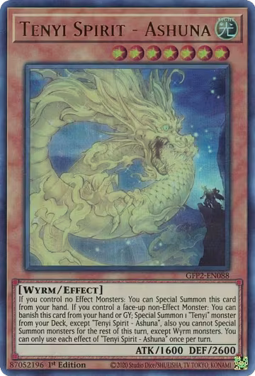 Tenyi Spirit - Ashuna (GFP2-EN088), Ghosts From the Past: The 2nd Haunting — Yu-Gi-Oh! card price