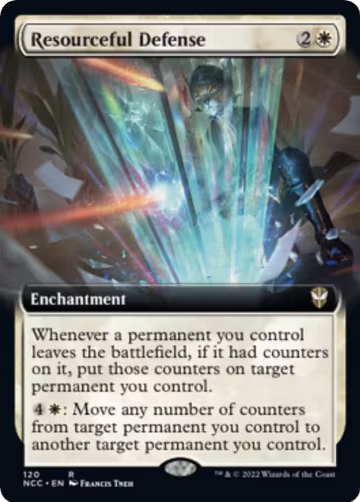Resourceful Defense (Extended Art) (120), Commander: Streets of New Capenna — Magic card price
