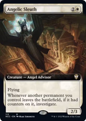 Angelic Sleuth (Extended Art) (113), Commander: Streets of New Capenna — Magic card price