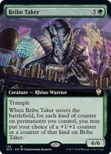 Bribe Taker (Extended Art) (155), Commander: Streets of New Capenna — Magic card price