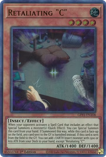 Retaliating "C" (GFP2-EN108), Ghosts From the Past: The 2nd Haunting — Yu-Gi-Oh! card price