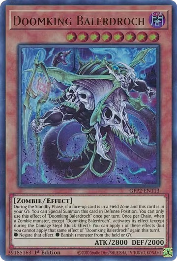 Doomking Balerdroch (GFP2-EN113), Ghosts From the Past: The 2nd Haunting — Yu-Gi-Oh! card price