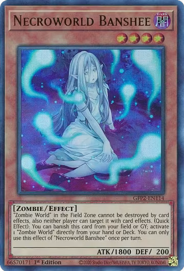 Necroworld Banshee (GFP2-EN114), Ghosts From the Past: The 2nd Haunting — Yu-Gi-Oh! card price