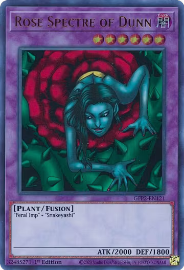 Rose Spectre of Dunn (GFP2-EN121), Ghosts From the Past: The 2nd Haunting — Yu-Gi-Oh! card price