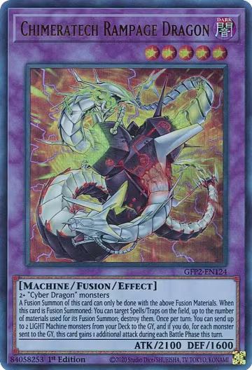 Chimeratech Rampage Dragon (GFP2-EN124), Ghosts From the Past: The 2nd Haunting — Yu-Gi-Oh! card price