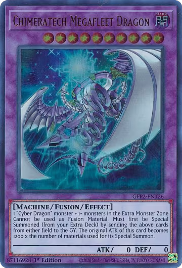 Chimeratech Megafleet Dragon (GFP2-EN126), Ghosts From the Past: The 2nd Haunting — Yu-Gi-Oh! card price