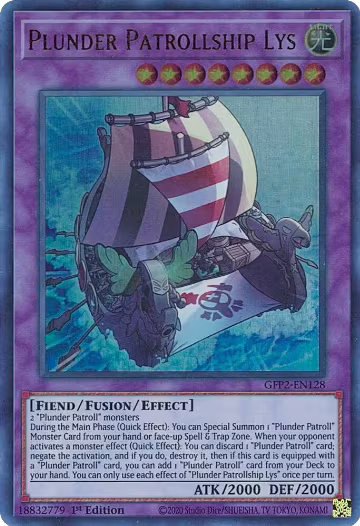 Plunder Patrollship Lys (GFP2-EN128), Ghosts From the Past: The 2nd Haunting — Yu-Gi-Oh! card price