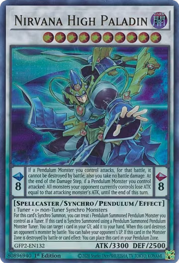 Nirvana High Paladin (GFP2-EN132), Ghosts From the Past: The 2nd Haunting — Yu-Gi-Oh! card price