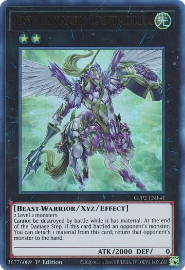 Sky Cavalry Centaurea (GFP2-EN141), Ghosts From the Past: The 2nd Haunting — Yu-Gi-Oh! card price