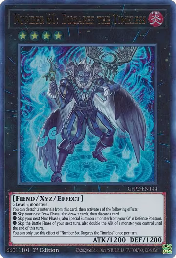 Number 60: Dugares the Timeless (GFP2-EN144), Ghosts From the Past: The 2nd Haunting — Yu-Gi-Oh! card price