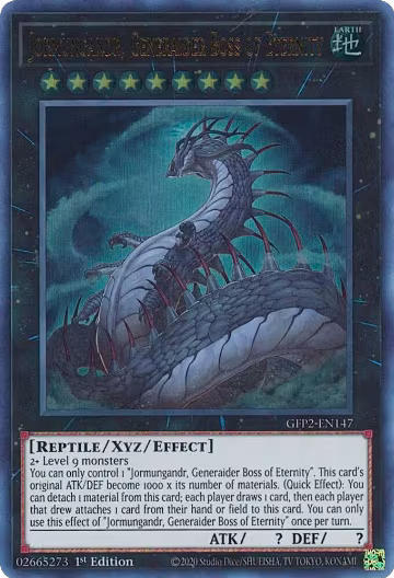 Jormungandr, Generaider Boss of Eternity (GFP2-EN147), Ghosts From the Past: The 2nd Haunting — Yu-Gi-Oh! card price