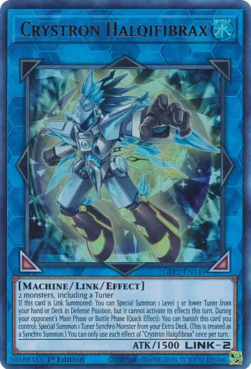 Crystron Halqifibrax (GFP2-EN149), Ghosts From the Past: The 2nd Haunting — Yu-Gi-Oh! card price