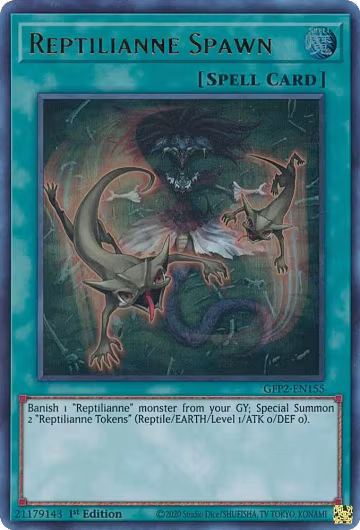 Reptilianne Spawn (GFP2-EN155), Ghosts From the Past: The 2nd Haunting — Yu-Gi-Oh! card price