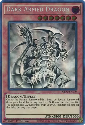 Dark Armed Dragon (Ghost Rare) (GFP2-EN179), Ghosts From the Past: The 2nd Haunting — Yu-Gi-Oh! card price