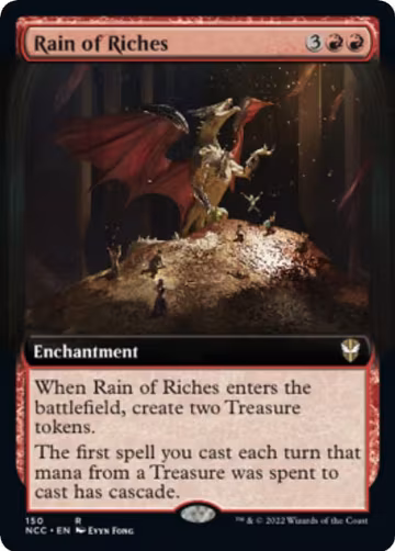 Rain of Riches (Extended Art) (150) — card price