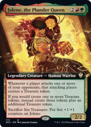 Jolene, the Plunder Queen (Extended Art) (173), Commander: Streets of New Capenna — Magic card price
