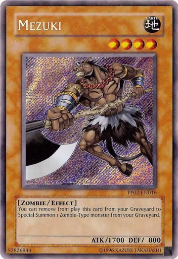 Mezuki (PP02-EN016), Premium Pack 2 — Yu-Gi-Oh! card price