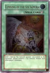 Cunning of the Six Samurai (UTR) (GLAS-EN061), Gladiator's Assault — Yu-Gi-Oh! card price