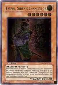 Enishi, Shien's Chancellor (UTR) (GLAS-EN032), Gladiator's Assault — Yu-Gi-Oh! card price