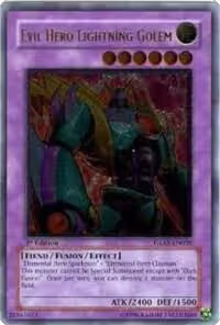 Evil Hero Lightning Golem (UTR) (GLAS-EN039), Gladiator's Assault — Yu-Gi-Oh! card price
