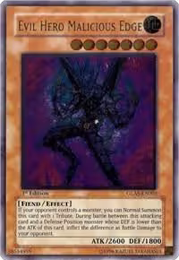 Evil HERO Malicious Edge (UTR) (GLAS-EN003), Gladiator's Assault — Yu-Gi-Oh! card price