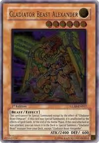 Gladiator Beast Alexander (UTR) (GLAS-EN017), Gladiator's Assault — Yu-Gi-Oh! card price