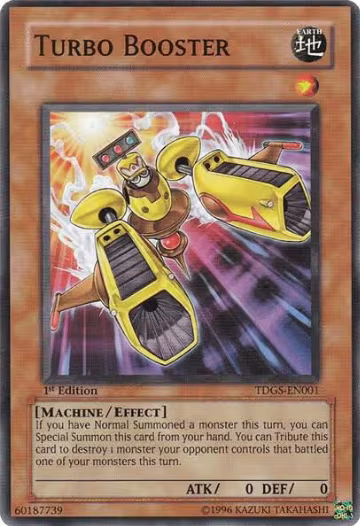 Turbo Booster (TDGS-EN001), The Duelist Genesis — Yu-Gi-Oh! card price