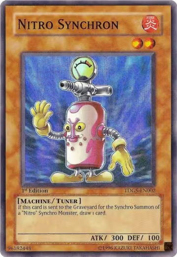 Nitro Synchron (TDGS-EN002), The Duelist Genesis — Yu-Gi-Oh! card price