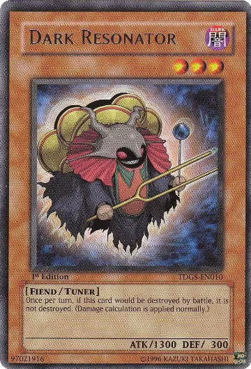 Dark Resonator (TDGS-EN010), The Duelist Genesis — Yu-Gi-Oh! card price