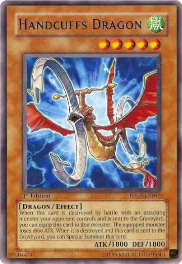 Handcuffs Dragon (TDGS-EN013), The Duelist Genesis — Yu-Gi-Oh! card price