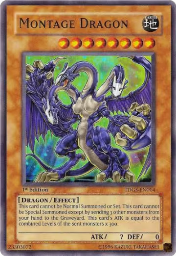 Montage Dragon (TDGS-EN014), The Duelist Genesis — Yu-Gi-Oh! card price