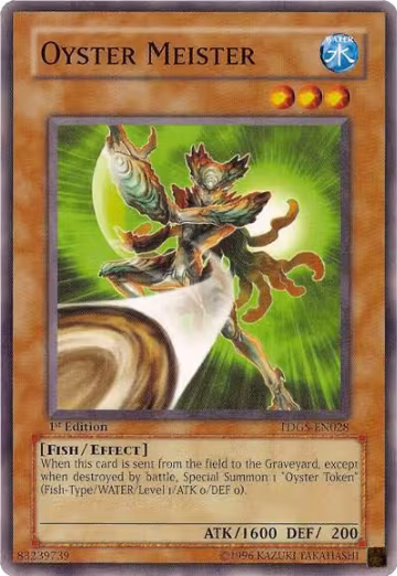 Oyster Meister (TDGS-EN028), The Duelist Genesis — Yu-Gi-Oh! card price