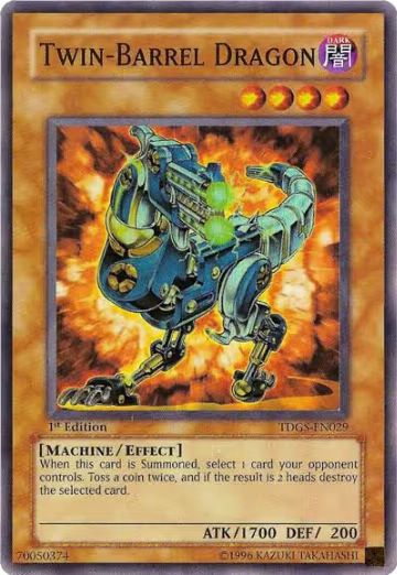 Twin-Barrel Dragon (TDGS-EN029), The Duelist Genesis — Yu-Gi-Oh! card price