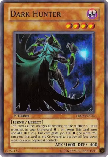 Dark Hunter (TDGS-EN033), The Duelist Genesis — Yu-Gi-Oh! card price