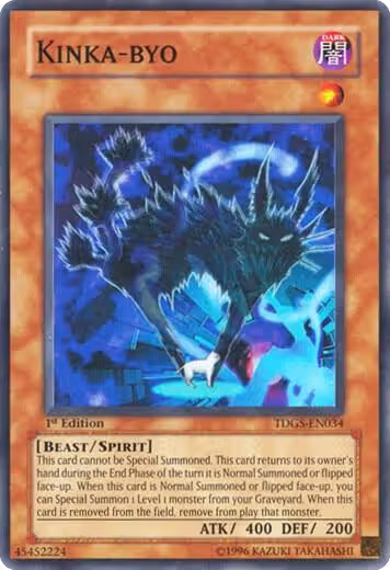 Kinka-Byo (TDGS-EN034), The Duelist Genesis — Yu-Gi-Oh! card price