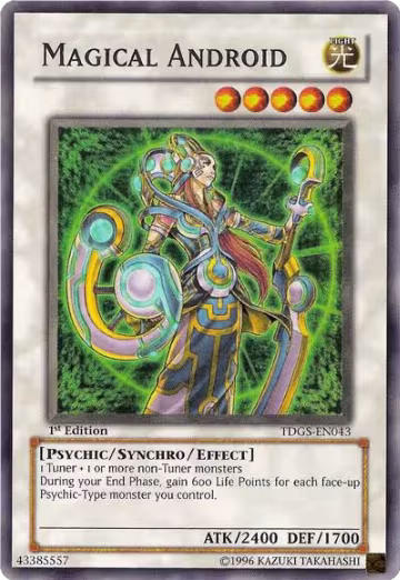Magical Android (TDGS-EN043), The Duelist Genesis — Yu-Gi-Oh! card price