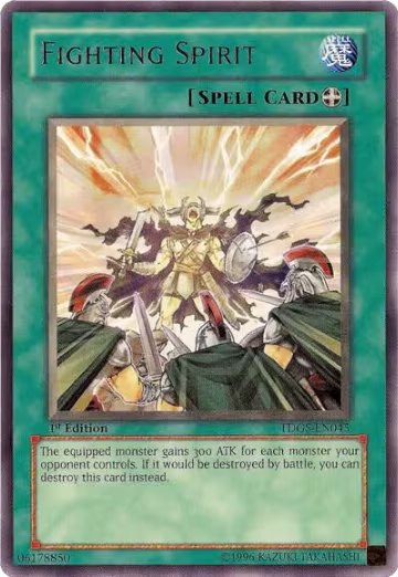 Fighting Spirit (TDGS-EN045), The Duelist Genesis — Yu-Gi-Oh! card price