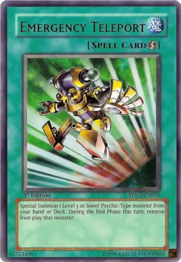 Emergency Teleport (TDGS-EN053), The Duelist Genesis — Yu-Gi-Oh! card price