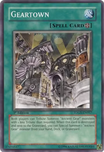 Geartown (TDGS-EN057), The Duelist Genesis — Yu-Gi-Oh! card price