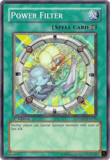 Power Filter (TDGS-EN058), The Duelist Genesis — Yu-Gi-Oh! card price