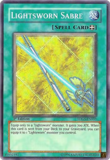 Lightsworn Sabre (TDGS-EN059), The Duelist Genesis — Yu-Gi-Oh! card price