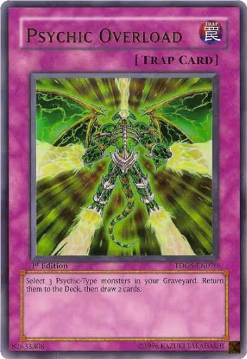 Psychic Overload (TDGS-EN070), The Duelist Genesis — Yu-Gi-Oh! card price