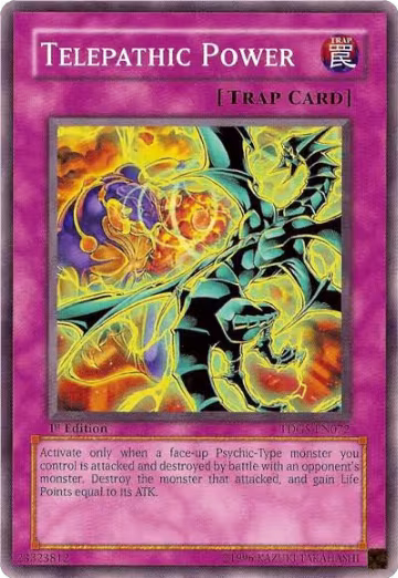 Telepathic Power (TDGS-EN072), The Duelist Genesis — Yu-Gi-Oh! card price