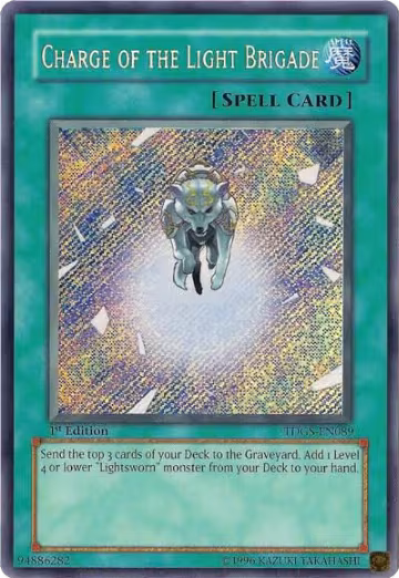 Charge of the Light Brigade (TDGS-EN089), The Duelist Genesis — Yu-Gi-Oh! card price
