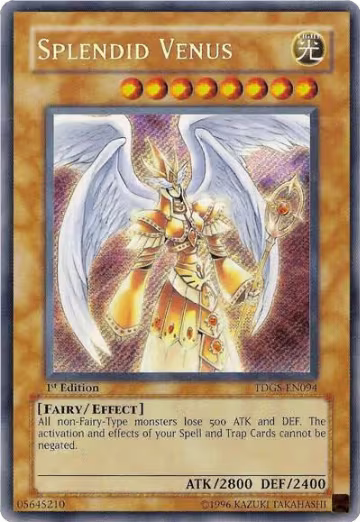 Splendid Venus (TDGS-EN094), The Duelist Genesis — Yu-Gi-Oh! card price