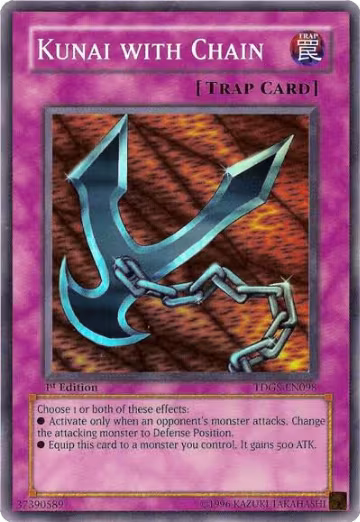 Kunai with Chain (TDGS-EN098), The Duelist Genesis — Yu-Gi-Oh! card price