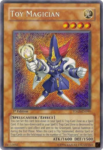 Toy Magician (TDGS-EN099), The Duelist Genesis — Yu-Gi-Oh! card price