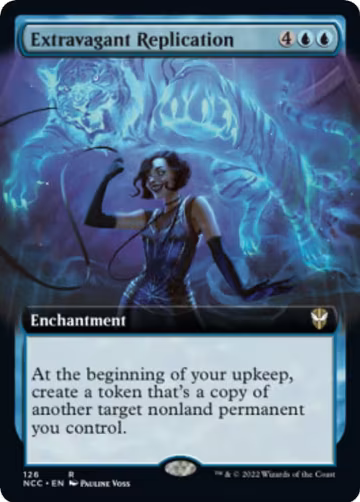 Extravagant Replication (Extended Art) (126), Commander: Streets of New Capenna — Magic card price