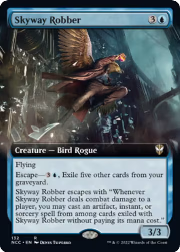 Skyway Robber (Extended Art) (132), Commander: Streets of New Capenna — Magic card price